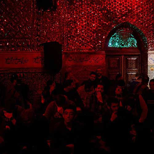 مداحی پرچم سرخ گنبدت دل منو خون میکنه جواد ذاکر