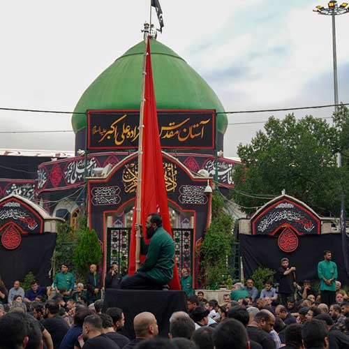 مداحی تو حجله مردن من زنجیر و سنج با صدای حمید علیمی اینستا